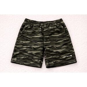 Boys Camo Carhartt Shorts Size 6